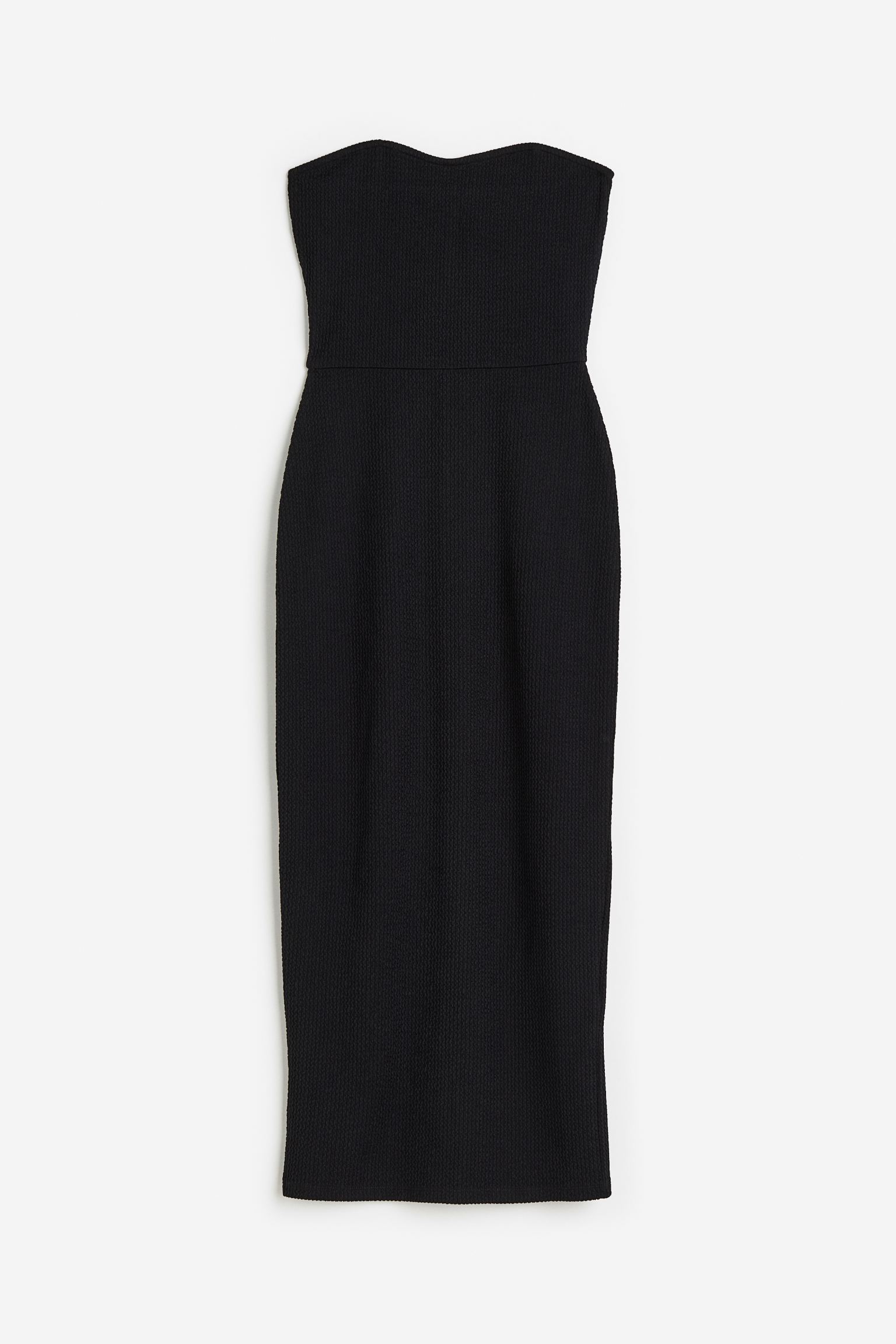 

Мятое платье-бандо