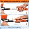 Snow Brush & Ice Scraper, 27 Inch, Ice Scrapers for Car Windshield, Detachable Snow Removal Tool with Ergonomic Foam Grip for Cars, Trucks, Suvs