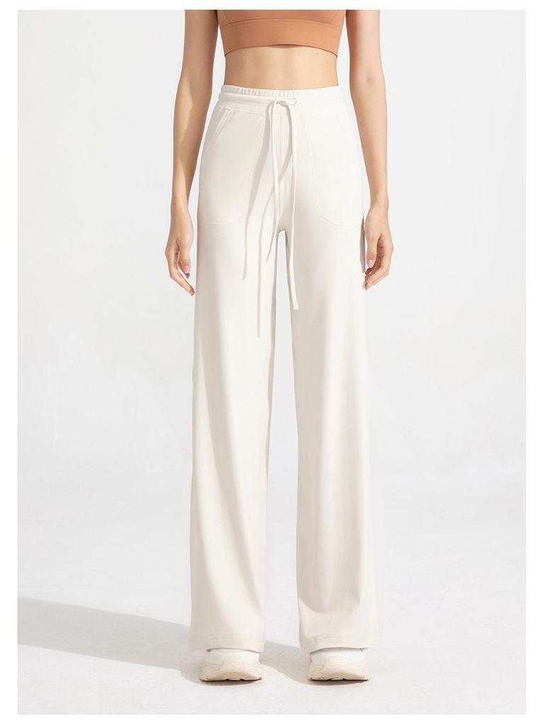 Athena Lulu Women's Antibacterial High-Waist Straight Leg Yoga Pants