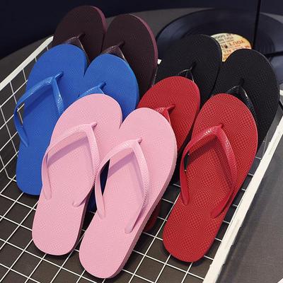 Vrouwen Zomer Strand Slippers Effen Kleur Antislip Koppel Vrijetijdsbesteding Buiten Vrouwen Slippers Ademend Strand sandalen vrouwen