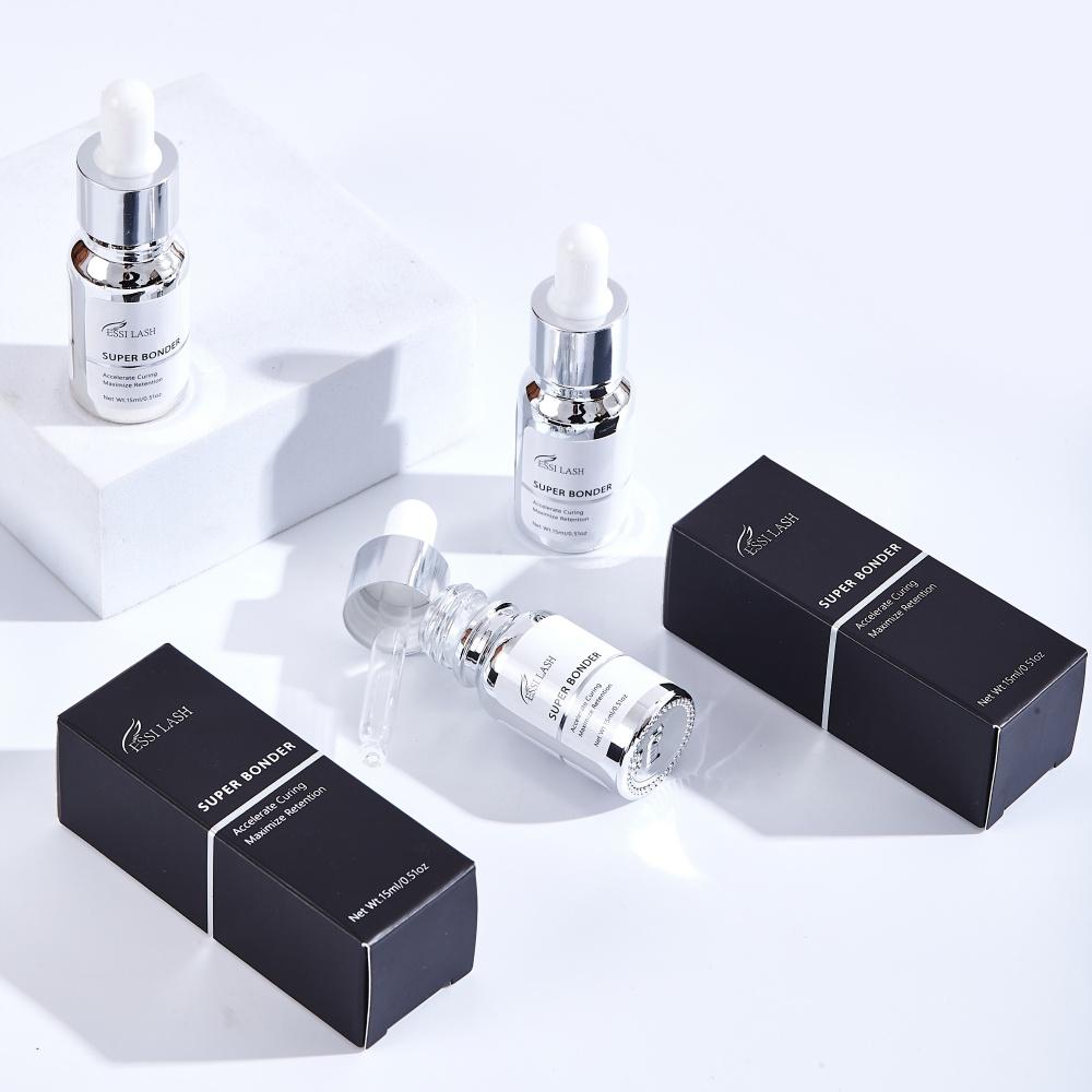 Super Bonder Long Lasting Mink Clear Lash Bonder Strong Eyelash Extension Glue Super Bonder 15 ml