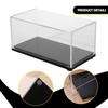 Acrylic Display Box Protector Crafts 5.51inch Toy Car Storage Organizer Mini Figure Case for