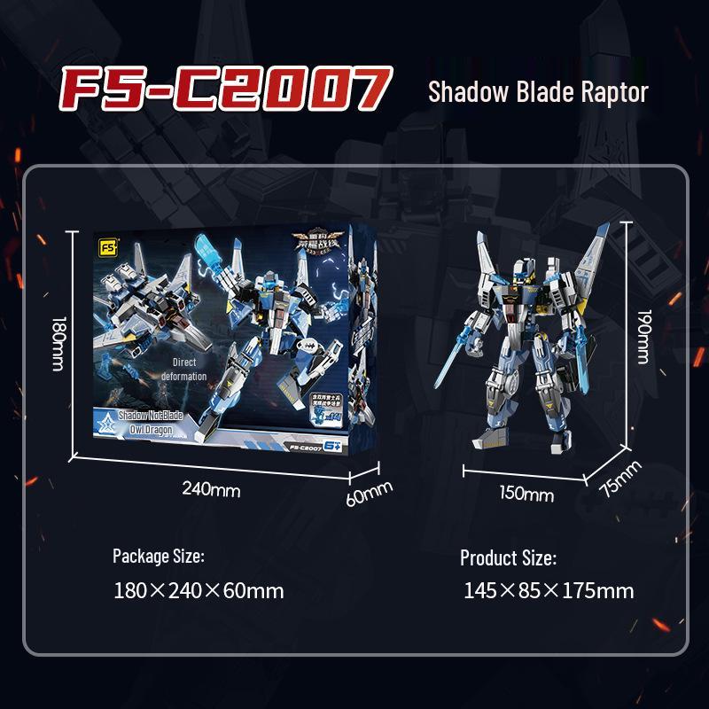 Jiaqi F5 Glory Series Mecha Building Blocks Ejectable Set for Boys