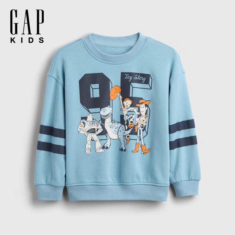 Gap Toddler Boys  Cartoon Print Fleece Crewneck Sweatshirt 100/52