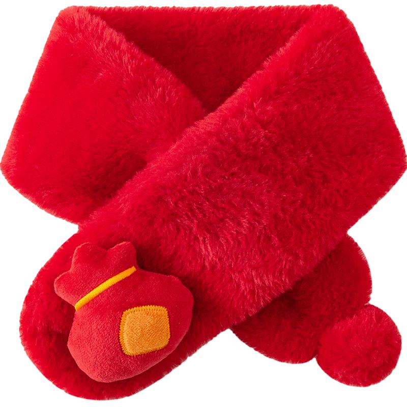 minibala Kids Festive Plush Scarf 110