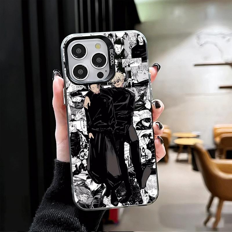 Anime Geto Suguru JUJUSU Soft Phone Case for iPhone 15 16 17 Pro Max 17Air 16E 14 Plus 13 12 Mini Shockproof Cover Back Shell