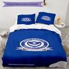 Ports-mouth Fc Anniversary Printed Pattern Duvet Cover Set – includes 1 duvet cover and 2 matching pillowcases Bedroom decor Christmas gifts
