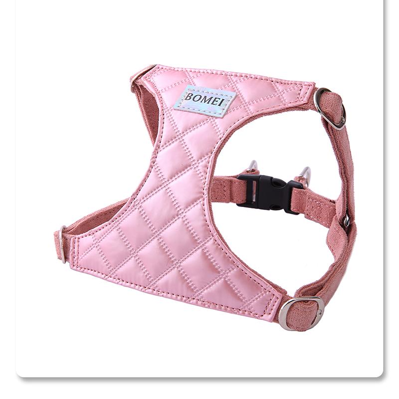 Small Dog Harness Vest Bright Style Pet Vest Harness Comfortable Adjustable Pet Harness for Teddy Pomeranian Pet Supplies