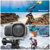 Waterproof Housing Case For Action Camera Diving Case 45m Depth Protections 2prong Interfaces and 1/4inch Screw Base