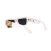 Versace Brand Logo Acetate Square Sunglasses Women's 314/87 30149005 0VE445931487-314/87 white 54