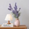 7-Branch 38cm Artificial Lavender Bouquet for Home Table Decor Hotel Wedding Floral Arrangement Fake Flower
