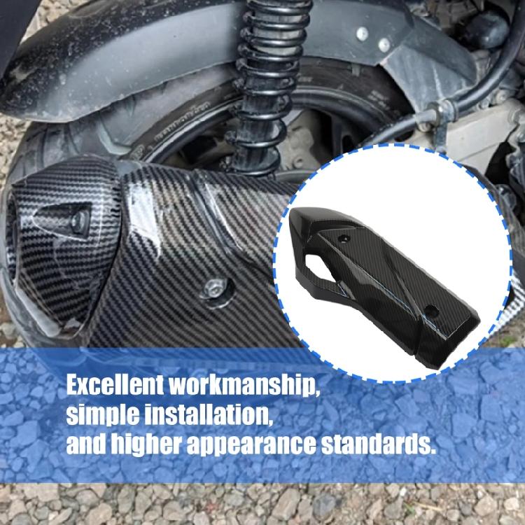 Heat Shield Guard Cover Thermal Insulation Cover for PCX160 Motorcycle Accessories Exhaust Muffler Pipe Protection Cover