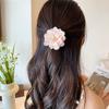 Böhmische Orchideenblüten Haarspange Romantische Braut Haarspangen Frauen Strand Hochzeit Urlaub Blume Pony Clip Haarnadel Haarschmuck