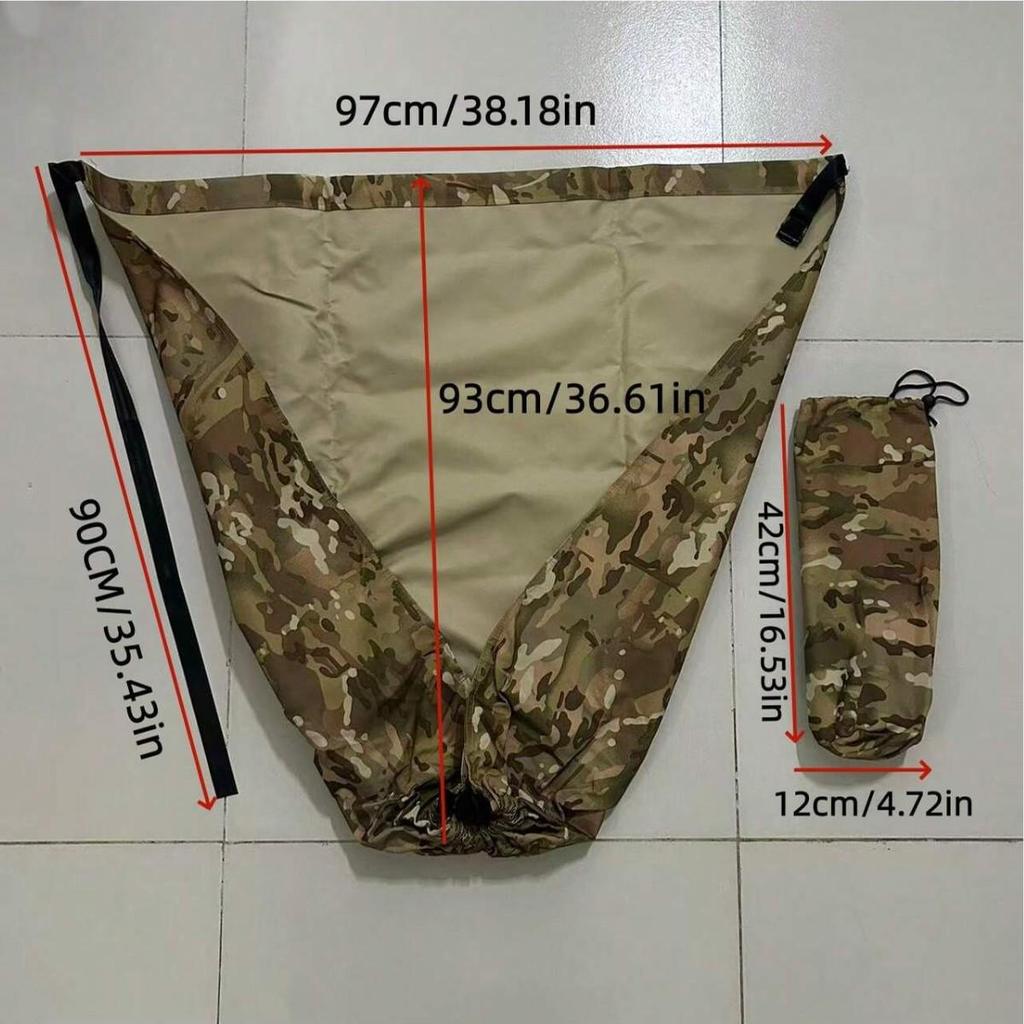 Portable Camouflage Hanging Camping Chair - Easy Carry Outdoor Swing Seat