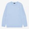 [north Face Official] Nt7ar00c Men S Holiday Sweater Light Blue