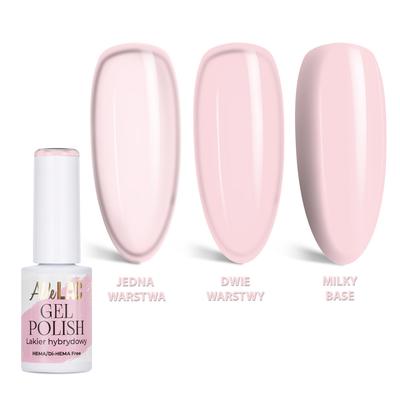 Hybrid LED/UV Gel Polish Nudes N23 Soft Pink AlleLac HEMA/Di-HEMA Free 6g