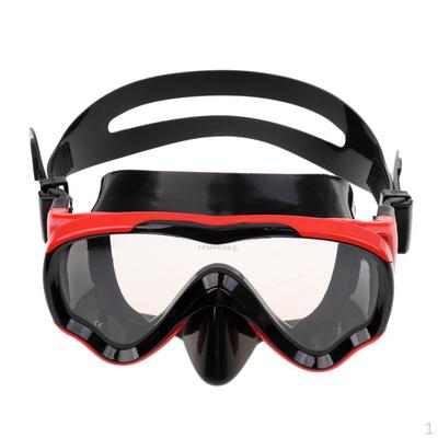 Professional Silicone Diving Mask, Anti Fog Scuba Swim Swimming Goggles for Youth Kids