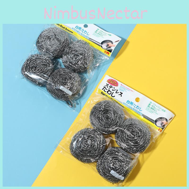Stainless 201 Durable Steel Wire Scrubbers For Pots Pans And Cleaning Utensils