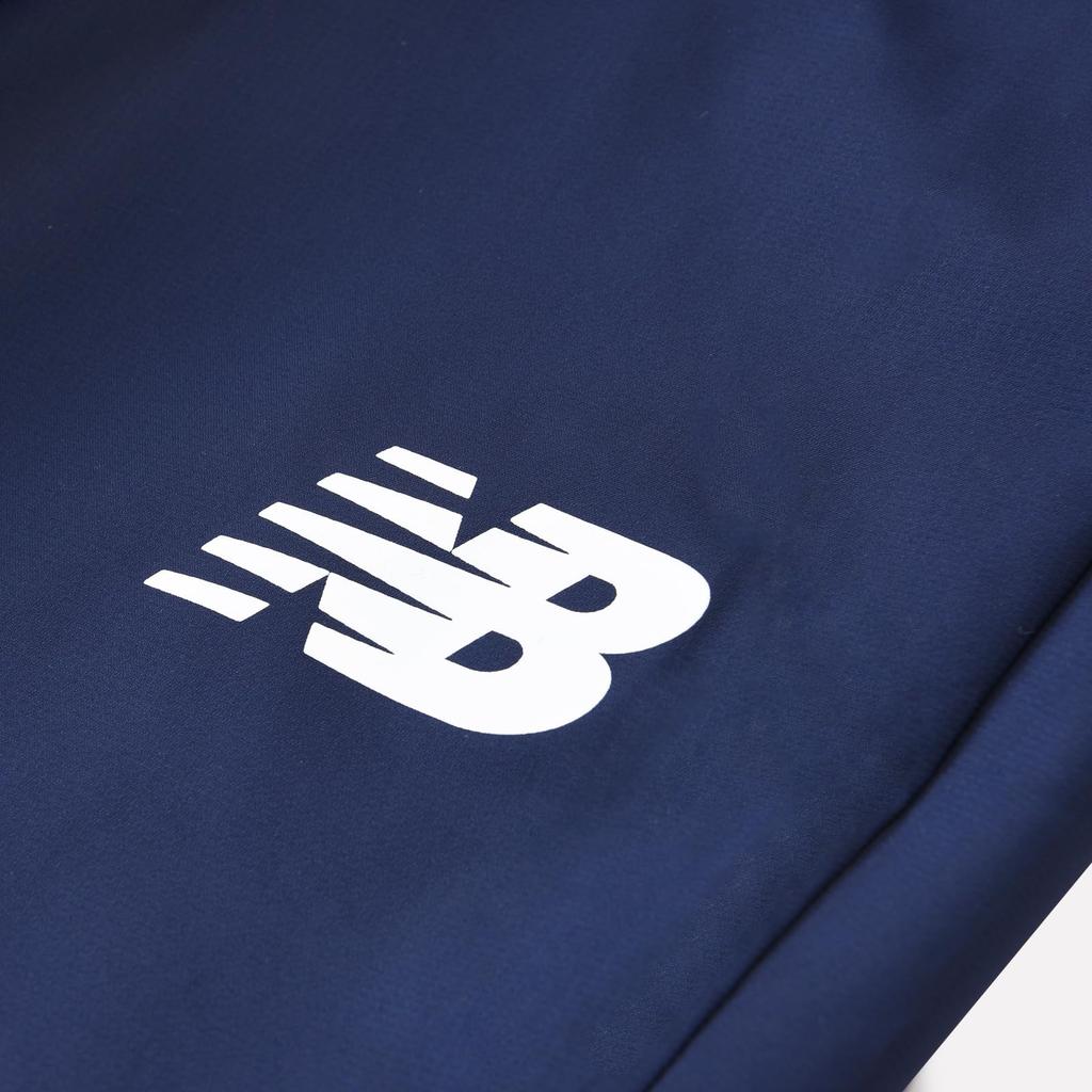 Wind Pants with Brushed Tricot Lining Kids Soccer Water Repellent Windproof TNV [New Balance] Kids/Junior (ABP45289) (Team Navy)