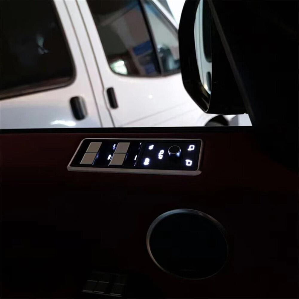 4Pcs Window Digital Switch Retrofit Kit For Land Rover Discovery 5 L462 2015-19