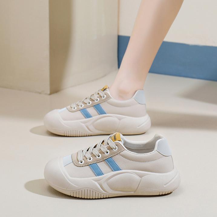 Women's Chunky Running Shoes Casual Platform Sneakers Non-Slip Lightweight Walking Shoes for Women Workout Lace-Up Comfortable Tennis Sneakers