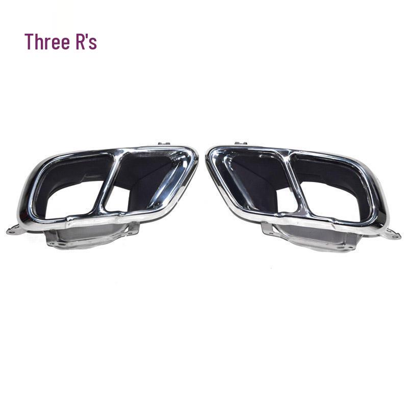 Square Stainless Steel Exhaust Muffler Tailpipe for BMW X5/X6 (G05/G06 Modified)