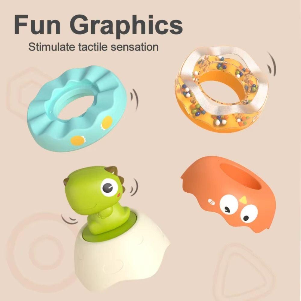 Montessori Toy Stacking Rings Developmental Toys  Develop Cognition Ability