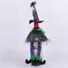 Portable Halloween Witch Hat Wine Bottle Cover Scary Exquisite Champagne Wine Bag Reusable Witch Long Leg Wine Bottle Cover
