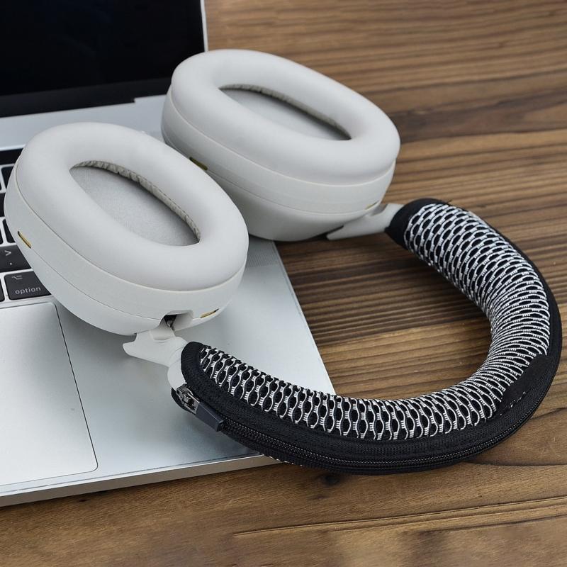 Washable Headband Cover Headband Cushion for 1000X Headphone Anti-dirt Sleeve Flexible Headbeam Cloth Cover Hook