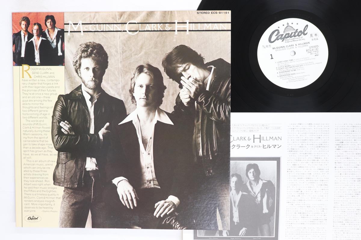 LP Record MCGUINN CLARK  HILLMAN  Mcguinn Clark  Hillman ECS81181PROMO CAPITOL 1979 Japan Rock Used фото