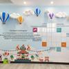 Foam Cloud Hanging Ornaments for Visual Merchandising and Store Display