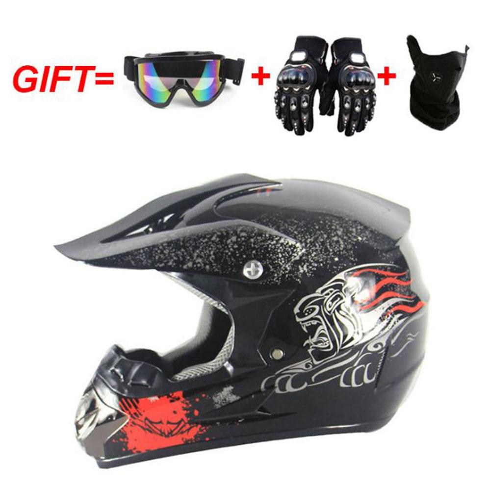 Off-road Motorcycle Helmet Full Covered Engineering Plastic Helmet