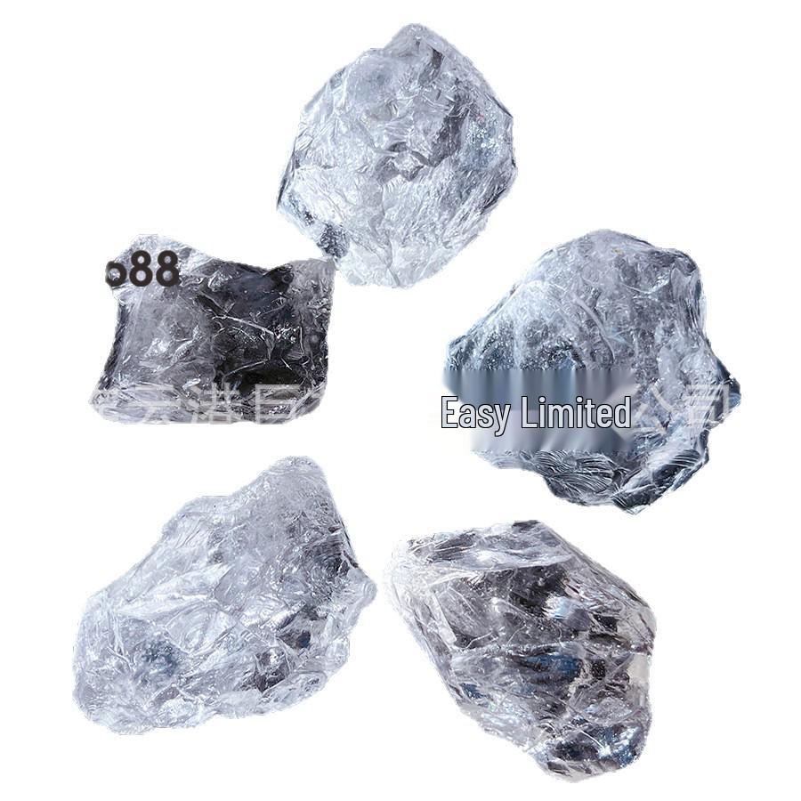 

Himalayan White Azeztulite Raw Stone Ornament for Bonsai, Diffuser, and Fish Tank Decoration. Length: 5-10 cm, 1 jin (500 g)