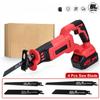18V Electric Reciprocating Saw 1500W With Brushless Motor Li-ion Battery Blades Matal Wood Cutting Power Tool for 18V Battery