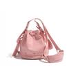New Versatile Drawstring Women's Bag Fashion Bucket Bag Rivet Motorcycle Bag High-end Casual Commuter Shoulder Crossbody Bag