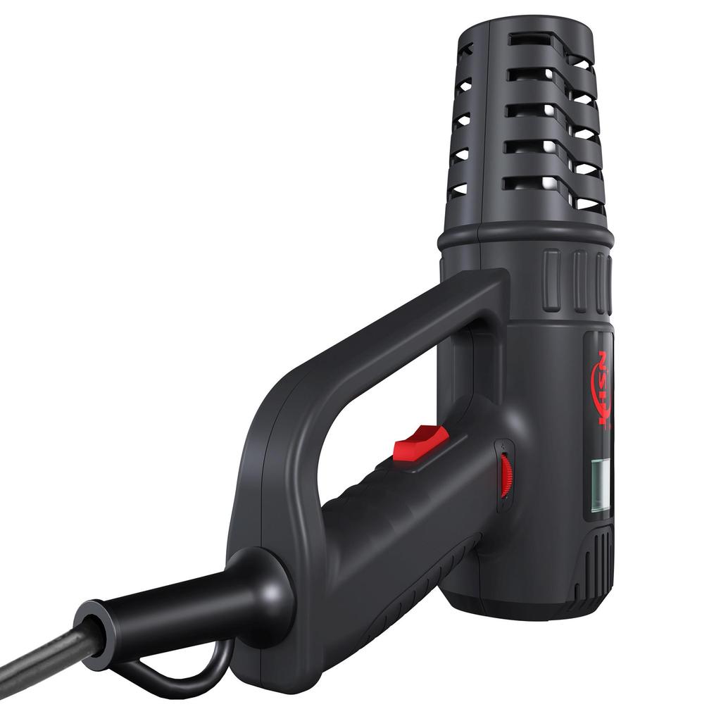 2000W Adjustable Temperature Industrial Hot Air Gun for Car Film & Woodworking