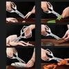 Stainless Steel Chicken Bone Scissors Multifunctional Design Professional Use Food Box Cutter Fish Scale Scraper for Home Use