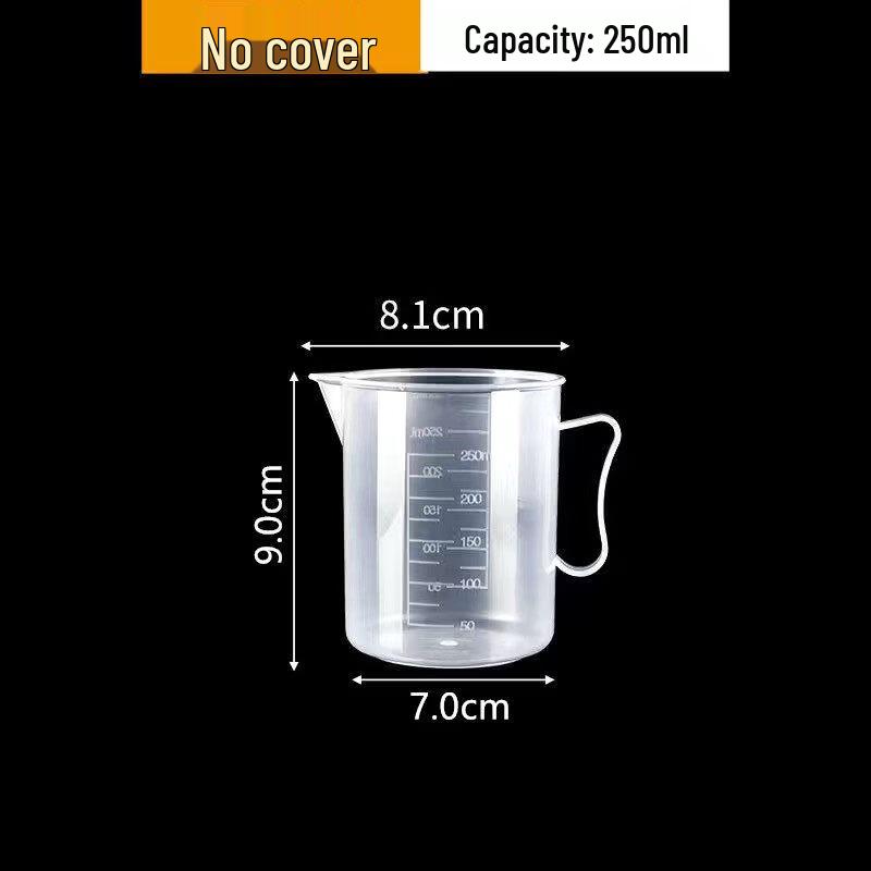 ZISIZ Food Grade Plastic Measuring Cup