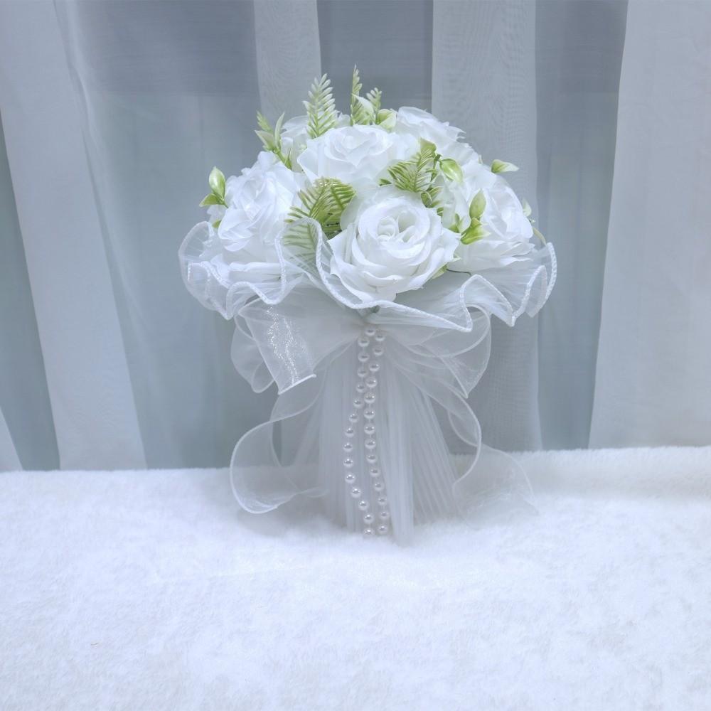 Romantic Wedding Bouquets Silk Flowers Bridesmaid Bouquet Wedding Accessories