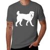 Central Asian Shepherd Dog Tshirt All Match Print Short Sleeve Top