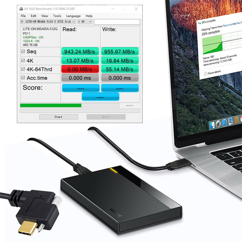 Xiwai USB Extension Male To Panel Mount with Single Thumb Screw 90 Degree 10Gbps Data Cord for Monitors and Hard 3.1 Cable, Type-C USB-C Lock,