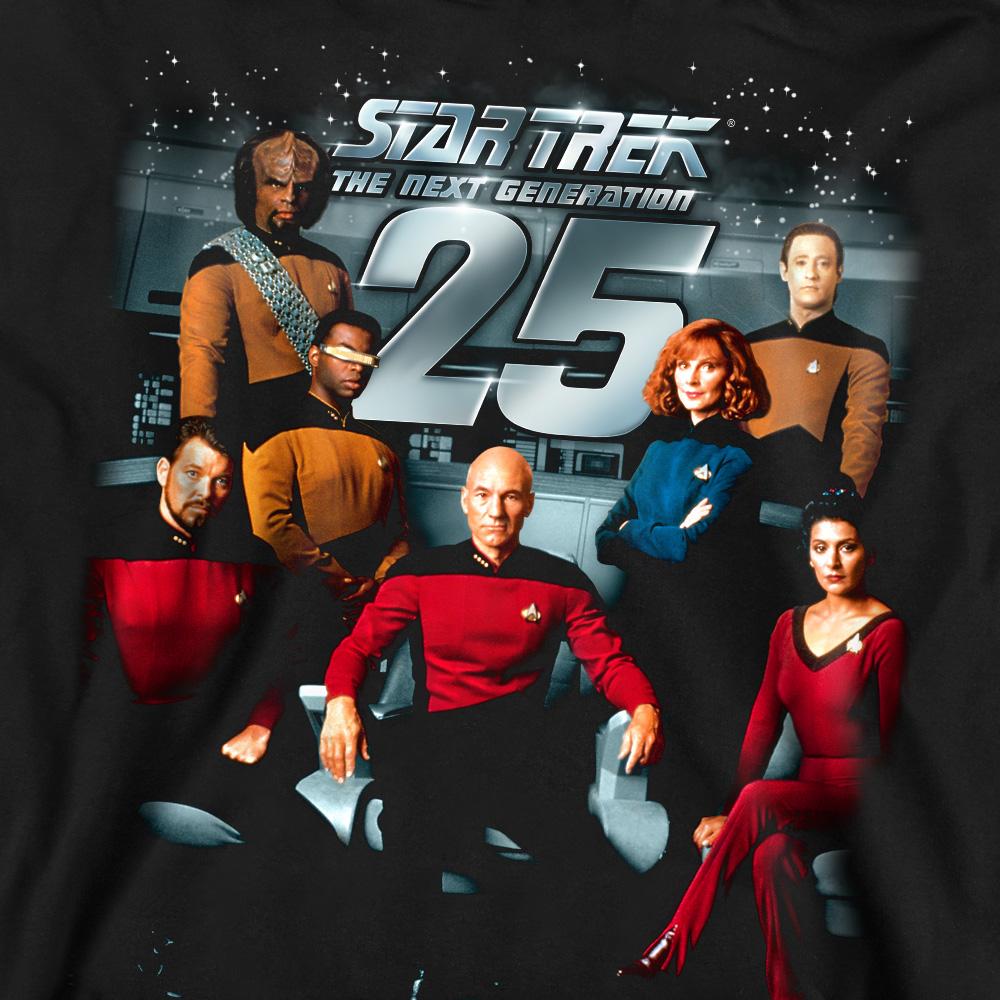STAR TREK Unisex Adult 25th Anniversary Sweatshirt