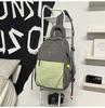 Schoolbag Casual messenger bag Men's daily versatile multi-purpose tablet small backpack Women's lightweight versatile cycling breast bag