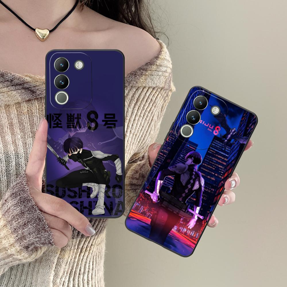 Kaiju No.8 Hoshina Soshiro Phone Case for VIVO V60 V50 V40 V30 V29 V27 V25 V23 Pro Lite 5G Colorful Printing Cover Pretty Cover