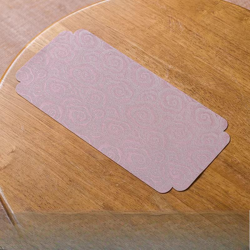 

1pc Brocade Dried Tea Mat Chinese Dark Patterned Jacquard Tea Towel Household Waterproof Tea Table Mat Teaset Accessories 36.5x18cm