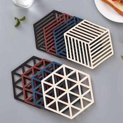 Versatile Non-Slip Insulated Kitchen Mat - Heat Resistant Table Mat & Coaster