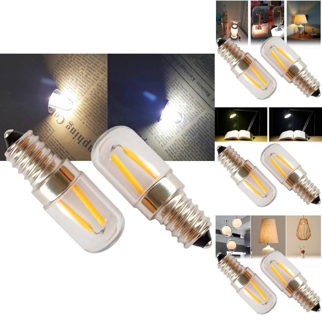 Modern Led Bulb E12 E14 B15d T18s Ceramic 1.5w Warm White 220v Ideal For Refrigerators And Stylish Home Lighting