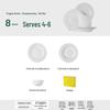 Jingdezhen Chinese White Porcelain Dinnerware Set