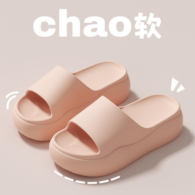 Kule tøfler kvinner bruker tykk bunn hjem innendørs sklisikker hjemmesommer baderom menn