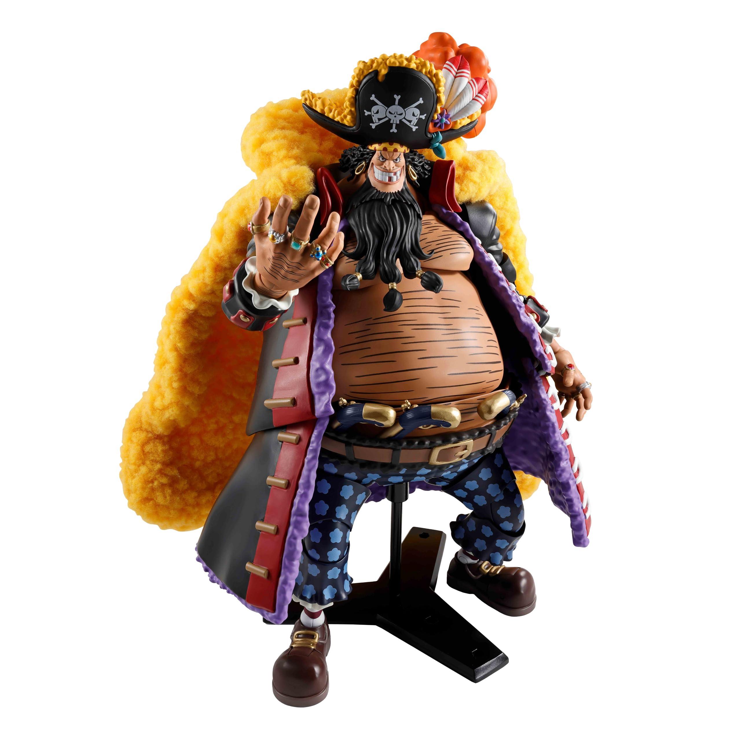 

TAMASHII NATIONS S.H. Figuarts ONE PIECE Marshall D. Teach -Emperor- 245mm PVC & ABS Cloth Action Figure